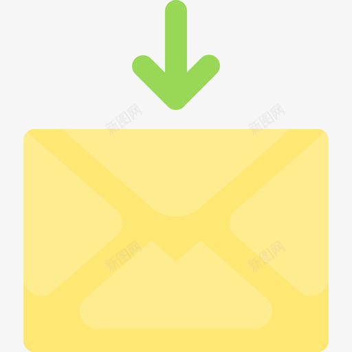 收件箱邮件网络和通信5扁平svg_新图网 https://ixintu.com 收件箱 邮件 网络 通信 扁平