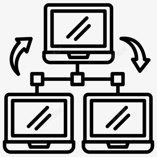 局域网网络计算机网络数据交换svg_新图网 https://ixintu.com 网络 数据 局域网 计算机网络 交换 共享 同步 广告 通信 信和 络线