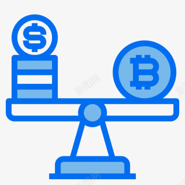 余额比特币151蓝色图标