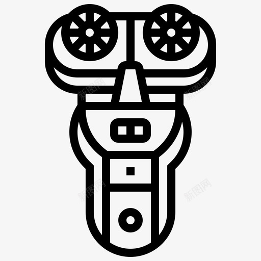 电动剃须刀理发店34号直线型svg_新图网 https://ixintu.com 电动剃须刀 理发店 34号 直线 线型