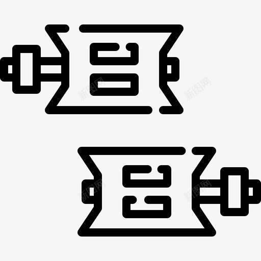 踏板自行车附件1线性svg_新图网 https://ixintu.com 踏板 自行车 附件 线性