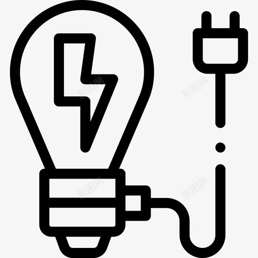 电力公共服务20线性svg_新图网 https://ixintu.com 电力 公共服务 线性