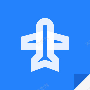 V航空图标