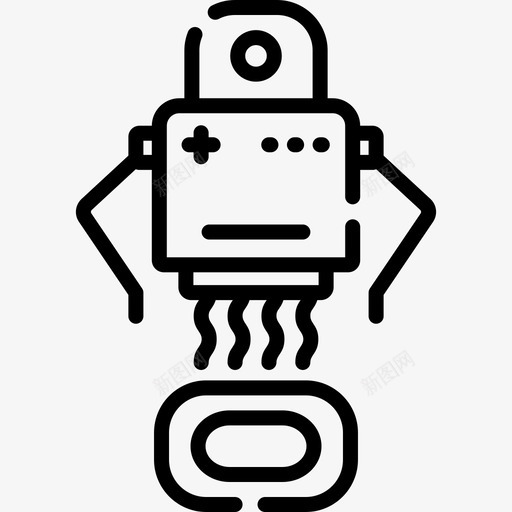 纳米机器人未来技术24线性svg_新图网 https://ixintu.com 纳米 机器人 未来技术 线性