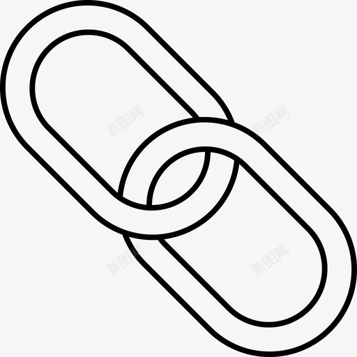 超链接附加链svg_新图网 https://ixintu.com 链接 附加 url web 商业 金融 图标