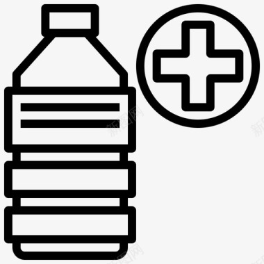 水瓶子慈善机构图标