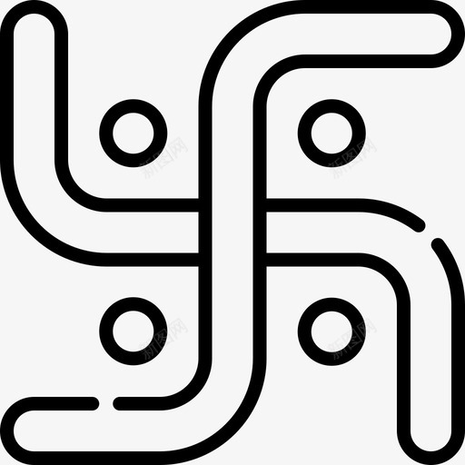 十字记号印度67直线svg_新图网 https://ixintu.com 十字 记号 印度 直线