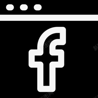 Facebook网络和通信6填充图标