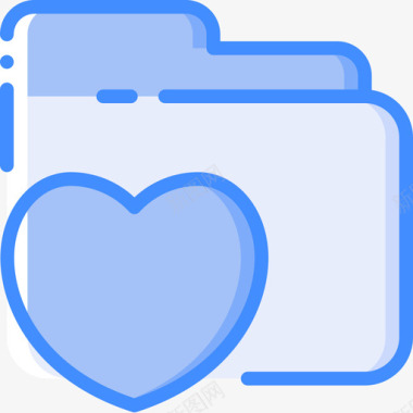 心脏文件和文件夹操作4蓝色图标