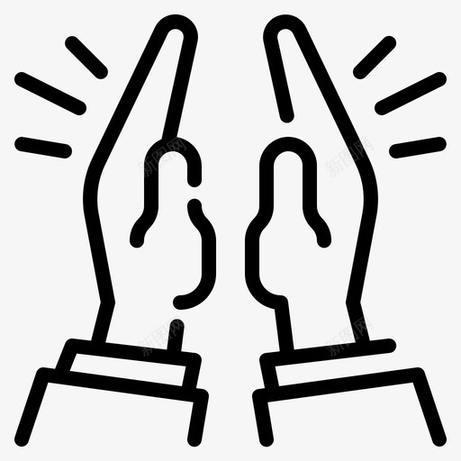 祈祷复活节75直系svg_新图网 https://ixintu.com 祈祷 复活节 直系