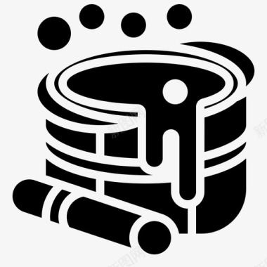 水桶spa元素8字形图标