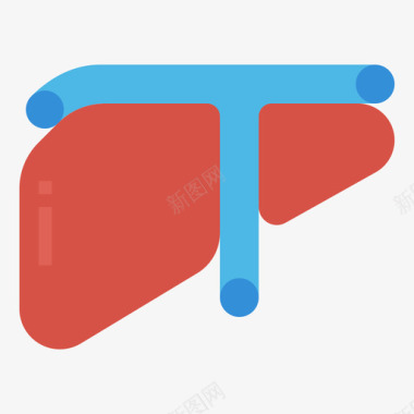 肝脏体检3平坦图标
