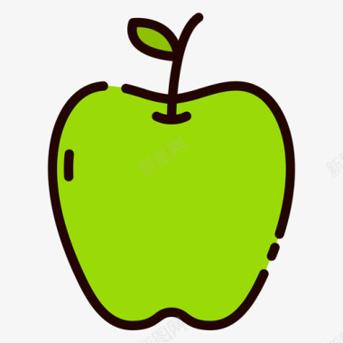 苹果146春天线形颜色图标