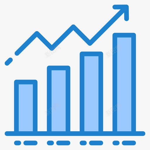 条形图商业和金融121蓝色svg_新图网 https://ixintu.com 条形图 商业 金融 蓝色