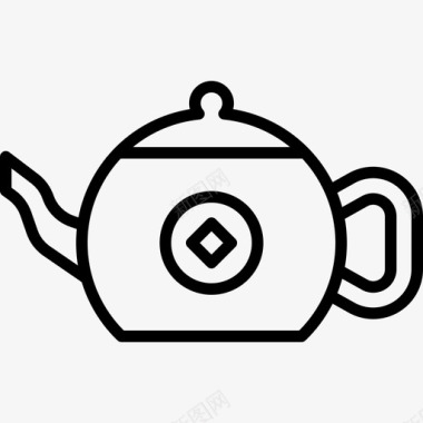 茶壶中国92直形图标