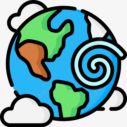 气候变化地球母亲日21线性颜色svg_新图网 https://ixintu.com 气候变化 地球 母亲 亲日 线性 颜色