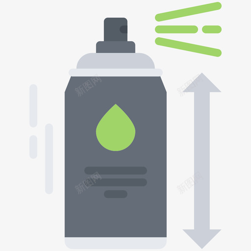 喷雾涂鸦1平面svg_新图网 https://ixintu.com 喷雾 涂鸦 平面
