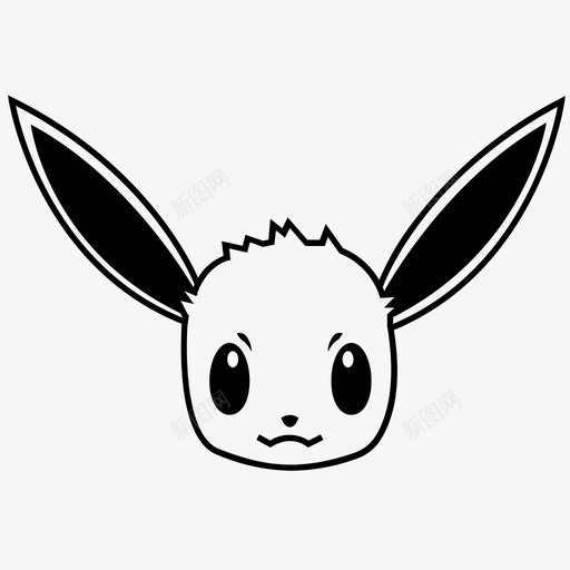 eevee动漫卡通svg_新图网 https://ixintu.com eevee 动漫 卡通 日语 pokemon pkemon