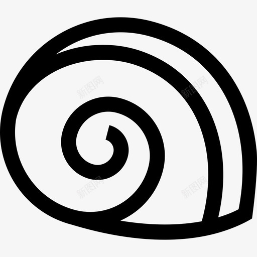 海蜗牛海洋生物66直系svg_新图网 https://ixintu.com 蜗牛 海洋生物 直系