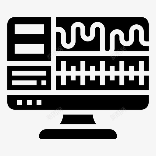 声音编辑声音工作室字形svg_新图网 https://ixintu.com 声音 编辑 工作室 字形