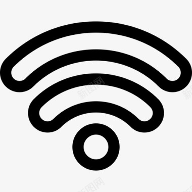 Wifi商务468线性图标