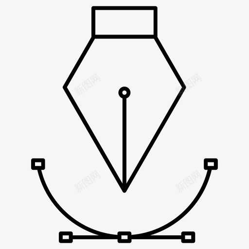 矢量教育笔svg_新图网 https://ixintu.com 矢量 教育 艺术设计 常规 线条