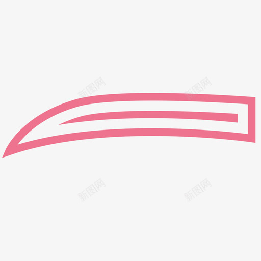 修眉svg_新图网 https://ixintu.com 修眉 填充 可爱
