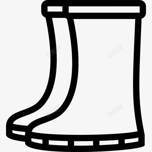 靴子农业时尚svg_新图网 https://ixintu.com 农业 靴子 时尚 鞋类 生态