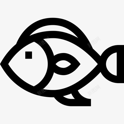 鳕鱼海洋生物66直系svg_新图网 https://ixintu.com 鳕鱼 海洋生物 直系