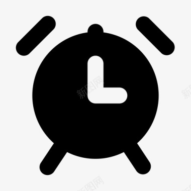 电子产品闹钟计时器图标