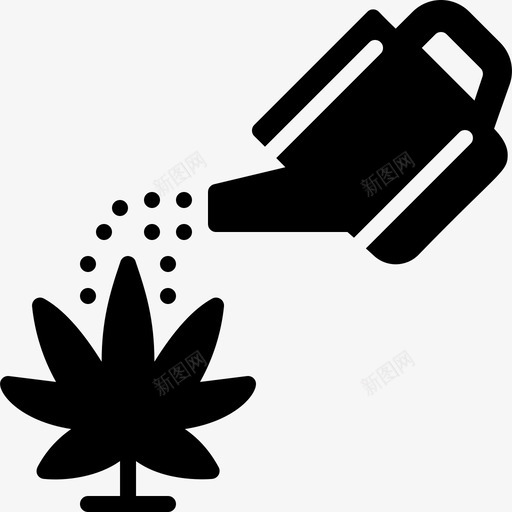 浇水大麻11灌满svg_新图网 https://ixintu.com 浇水 大麻 灌满