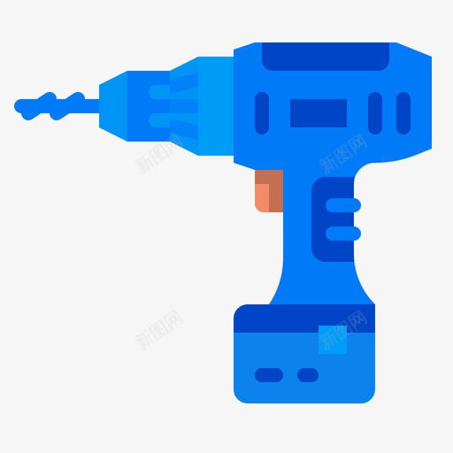 钻头家用工具平头svg_新图网 https://ixintu.com 钻头 家用 工具 平头