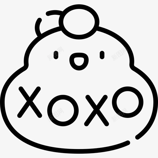 Xoxo爱情信息1直系svg_新图网 https://ixintu.com Xoxo 爱情 信息 直系