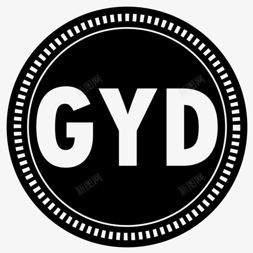 圭亚那元现金货币svg_新图网 https://ixintu.com 货币 圭亚那 现金 金融 gyd iso4217