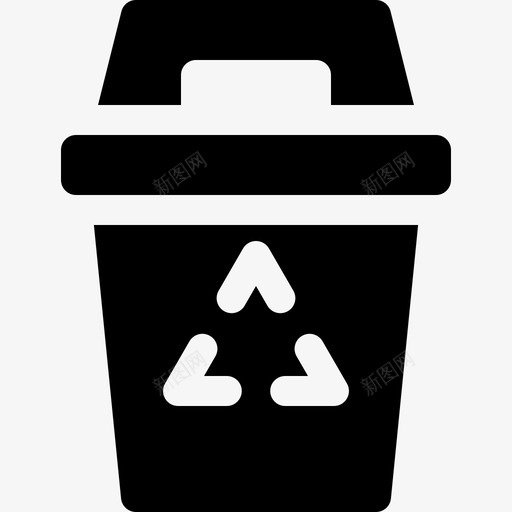 回收箱塑料制品6个装满svg_新图网 https://ixintu.com 回收 塑料制品 6个 装满