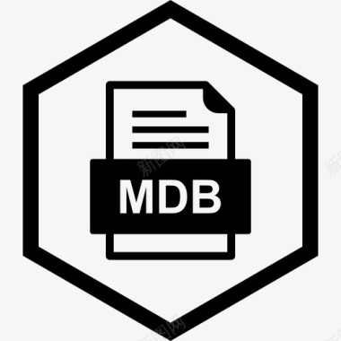 mdb文件文件文件类型格式图标