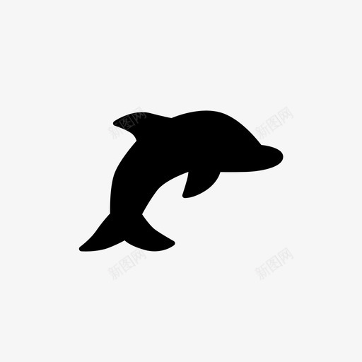 海豚潜水海洋svg_新图网 https://ixintu.com 潜水 海豚 海洋 水下 图标 集雕文