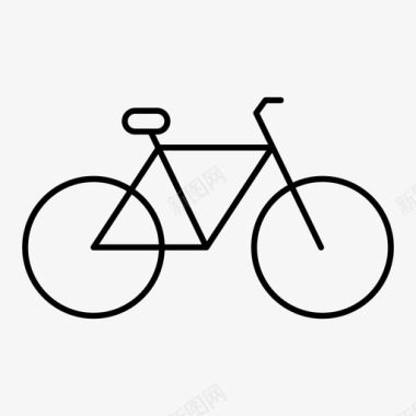 自行车赛车骑车图标