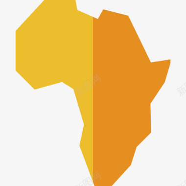 非洲非洲33平坦图标