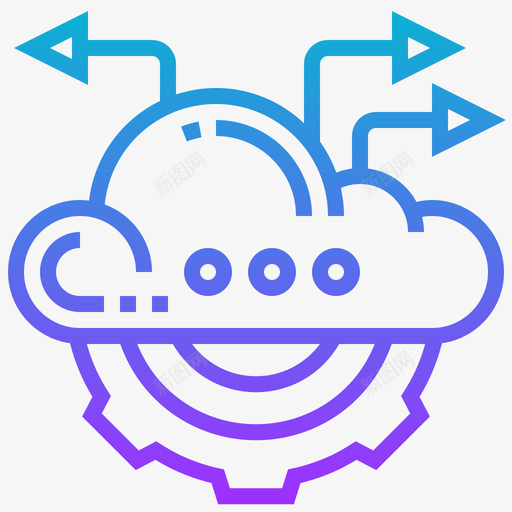 信息管理云技术35梯度svg_新图网 https://ixintu.com 信息管理 技术 梯度