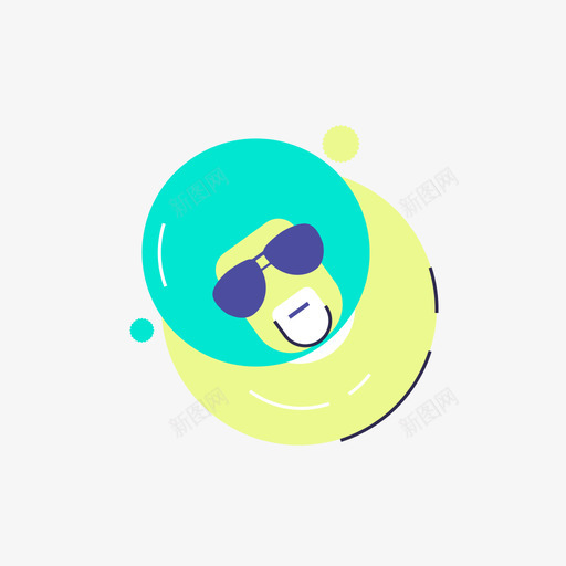 funksvg_新图网 https://ixintu.com funk 扁平 精美 圆润 多色