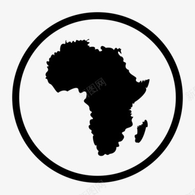非洲制图学地图图标