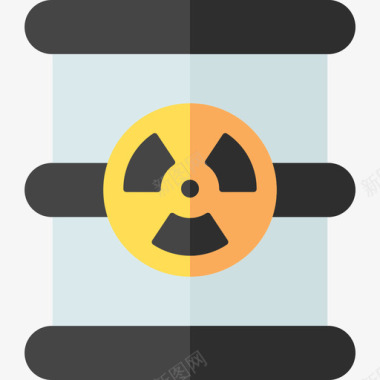 桶装核能38扁平图标