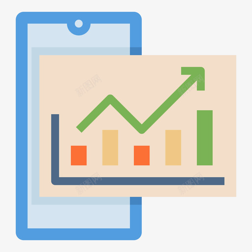 股票智能手机应用12持平svg_新图网 https://ixintu.com 股票 智能 手机 应用 持平