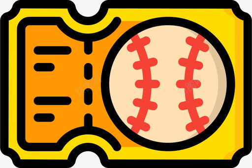 棒球54线颜色图标
