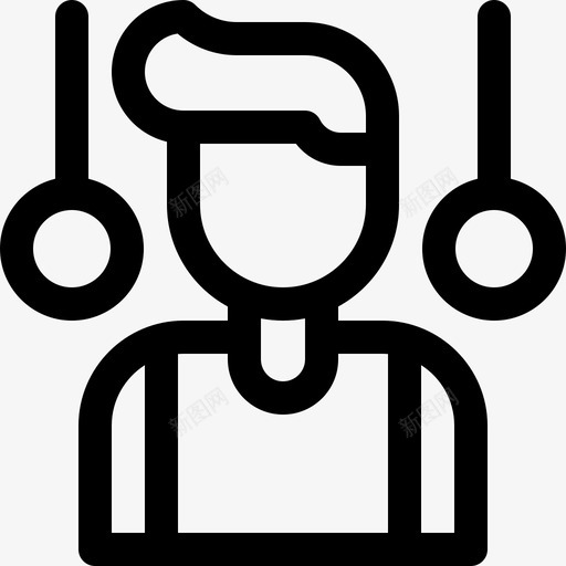 体操运动员体育化身26直系svg_新图网 https://ixintu.com 体操 运动员 体育 化身 直系