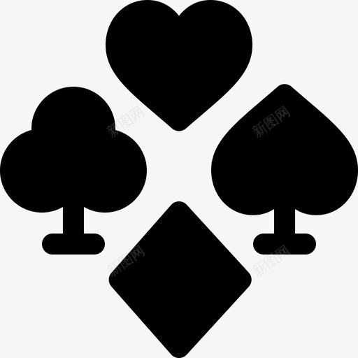 扑克祝你好运10满了svg_新图网 https://ixintu.com 扑克 祝你 好运 满了