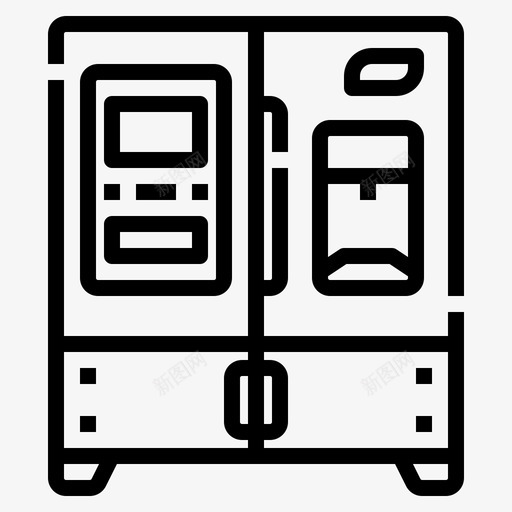 智能冰箱家庭自动化23线性svg_新图网 https://ixintu.com 智能 冰箱 家庭 自动化 线性