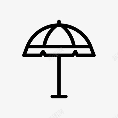 伞海图标