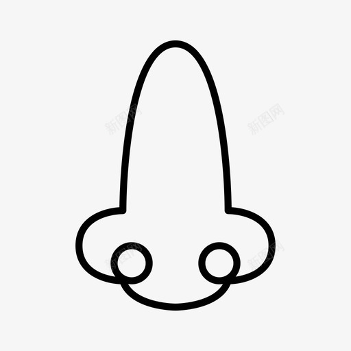 解剖学鼻子嗅觉svg_新图网 https://ixintu.com 解剖学 鼻子 嗅觉 生物学